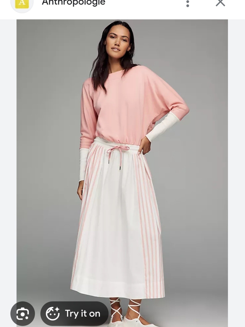 Daily Practice Twofer Long Sleeve Maxi Dress NWT